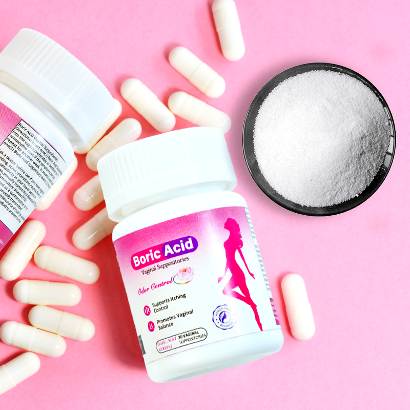 Boric Acid Suppositories Manufacturer - Maintains Vaginal pH Tightening