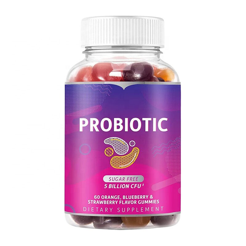 Probiotic Gummies - Manufacturer 2025 Hot 10B CFU Sugar Free Women Immune Digestion