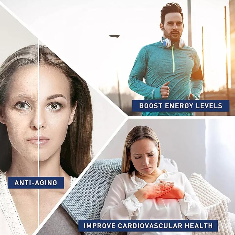 NMN Capsules - Manufacturer Best Nootropic NAD+ Booster Anti Aging CoQ10