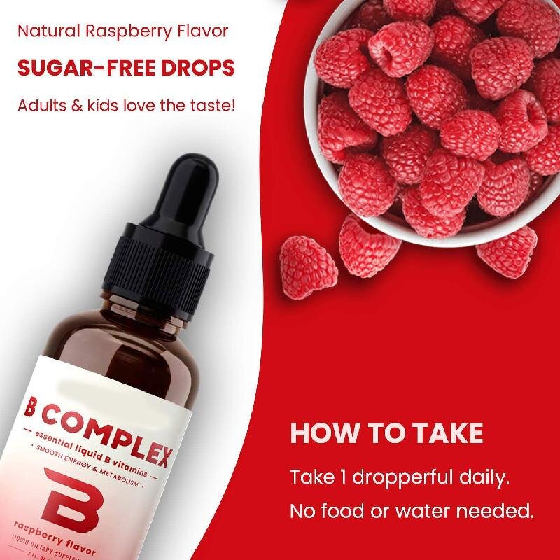 Vitamin B Drops - Manufacturer Factory Wholesale OEM Complex Fast Absorption Immune