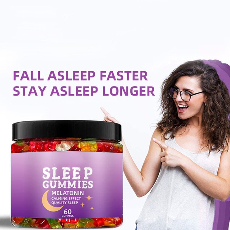 Melatonin Sleep Gummies - Manufacturer Private Label OEM Magnesium Bear Deep Well Sleeping
