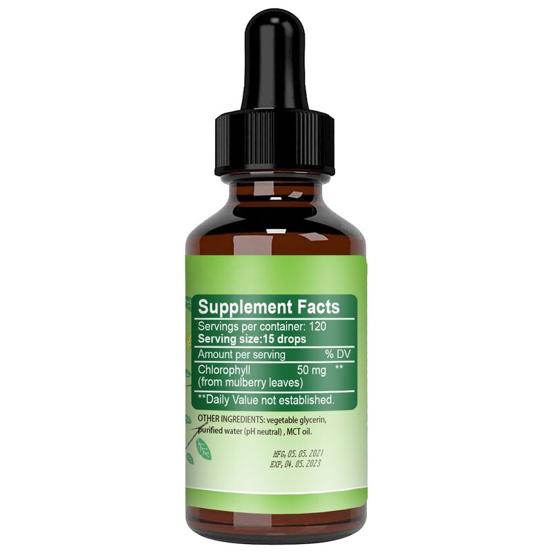 Chlorophyll Liquid - Manufacturer 2025 Hot Mint Flavored Deodorant Altitude Sickness