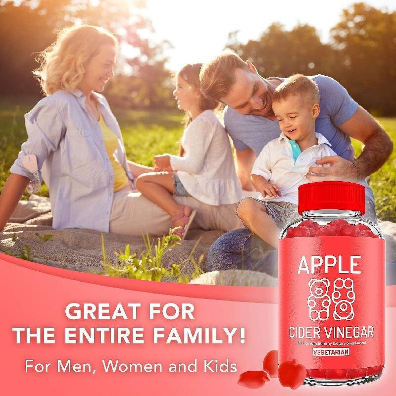 ACV Gummies - Manufacturer Wholesale Cider Vinager B9 B12 Immune Weight Loss 60Ct