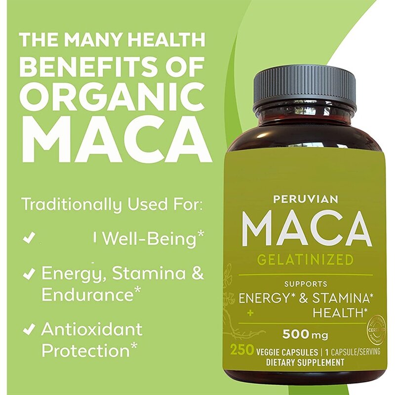 Maca Capsules - Manufacturer 2022 Hot Africa 100 Veg Curve Plus Hips Enlargement