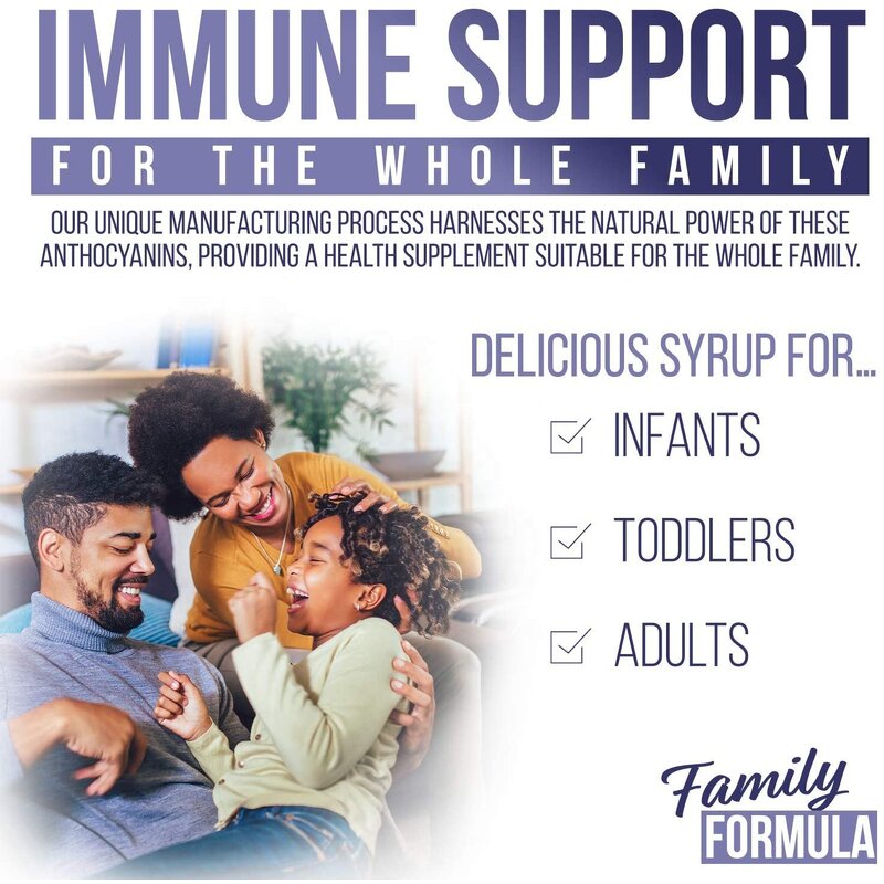 Elderberry Syrup - Manufacturer Hot Sale Organic Sambucus 30ml Antioxidant