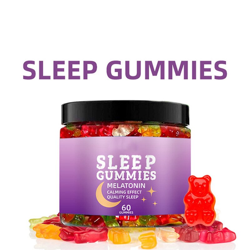 Melatonin Sleep Gummies - Manufacturer Private Label OEM Magnesium Bear Deep Well Sleeping