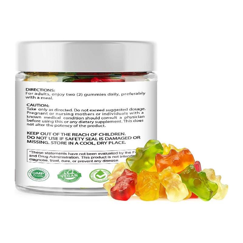 Gummy Candy - Manufacturer Private Label Sugar Free Various Flavor Bears Custom