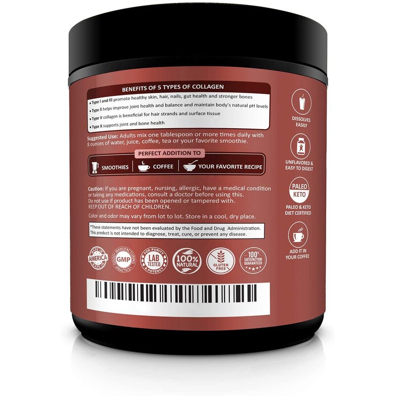 Collagen Powder - Manufacturer OEM ODM Wild Fish Vegan Hair Skin Nails Joints