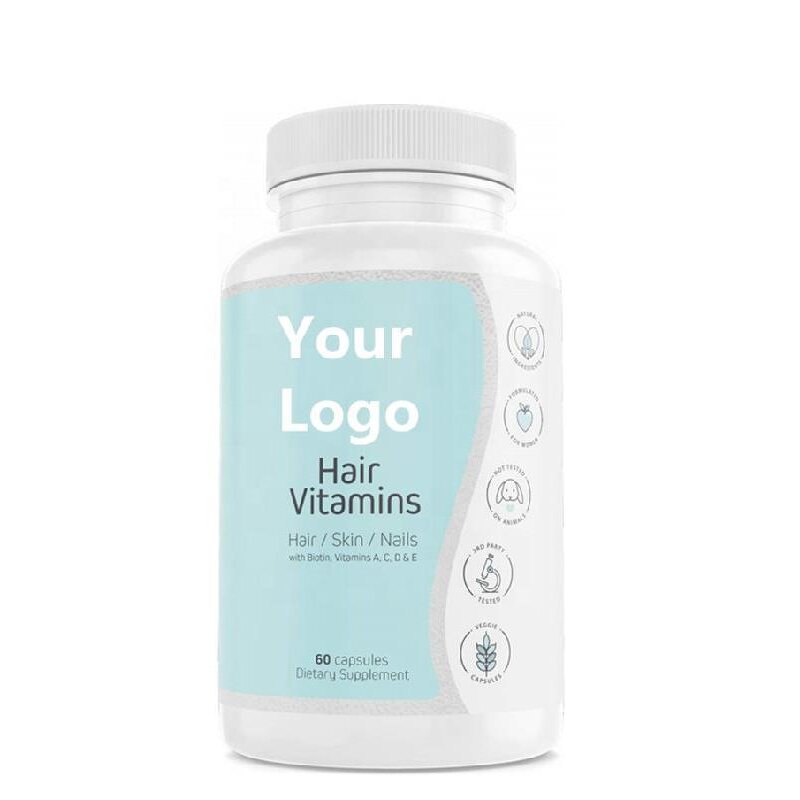 Biotin Capsules - Manufacturer ODM OEM Hair Skin Nail Vegan Vitamin C Collagen