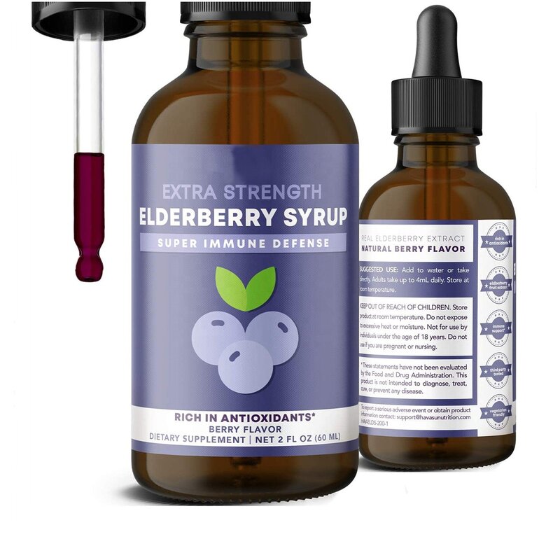 Elderberry Syrup - Manufacturer Hot Sale Organic Sambucus 30ml Antioxidant