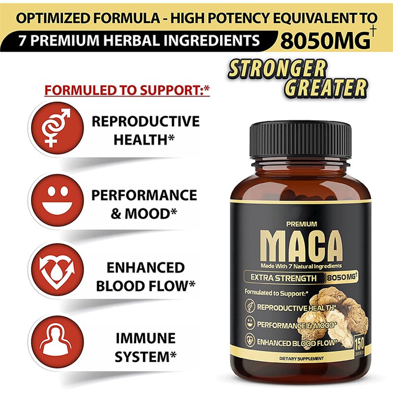 Butt Capsule - Manufacturer Hot Selling Tongkat Ali Horny Goat Weed Maca Mix