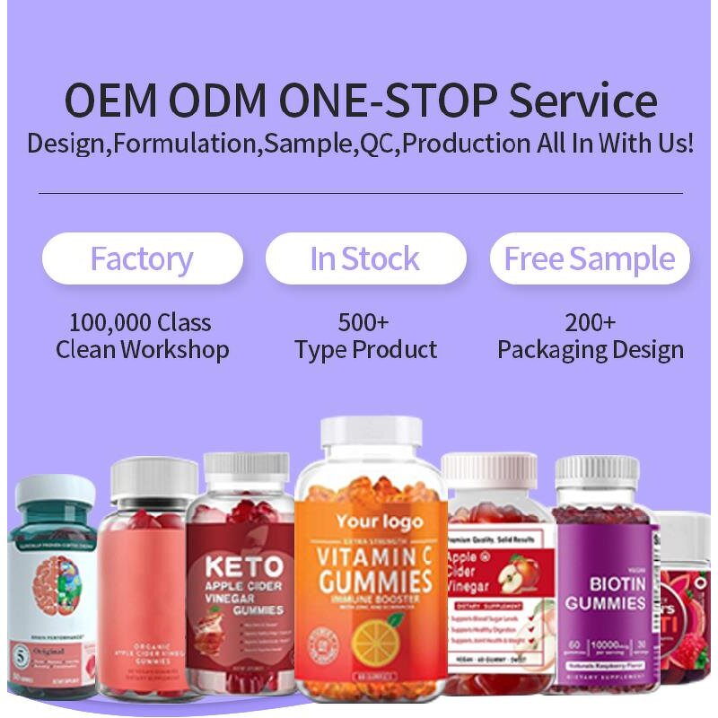 Gummy Candy - Manufacturer Private Label Sugar Free Various Flavor Bears Custom