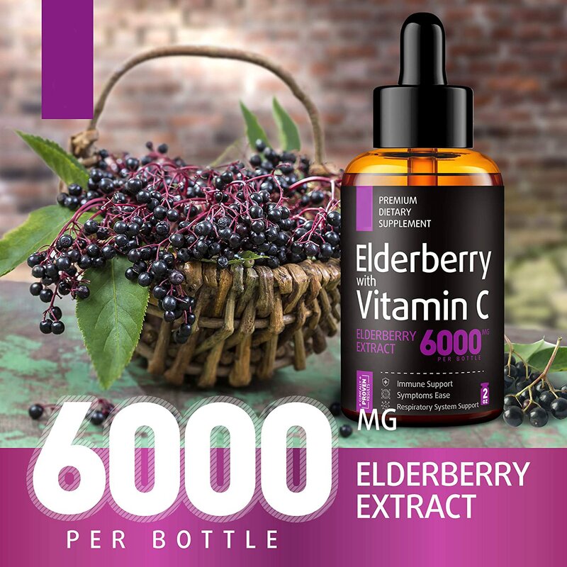 Elderberry Syrup - Manufacturer Factory Price Sambucas Immune Booster Antioxidant