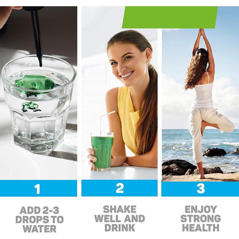 Chlorophyll Drops - Manufacturer Low MOQ Mint Organic Vegan Detox Deodorant