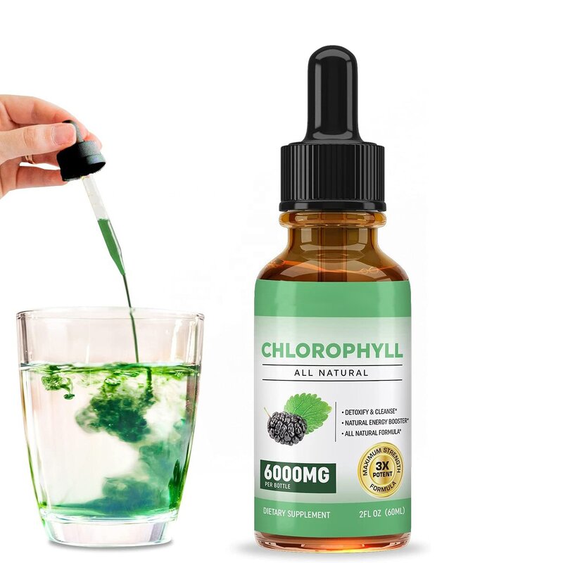 Chlorophyll Drops - Manufacturer Wholesale Private Label Vegan Energy Booster