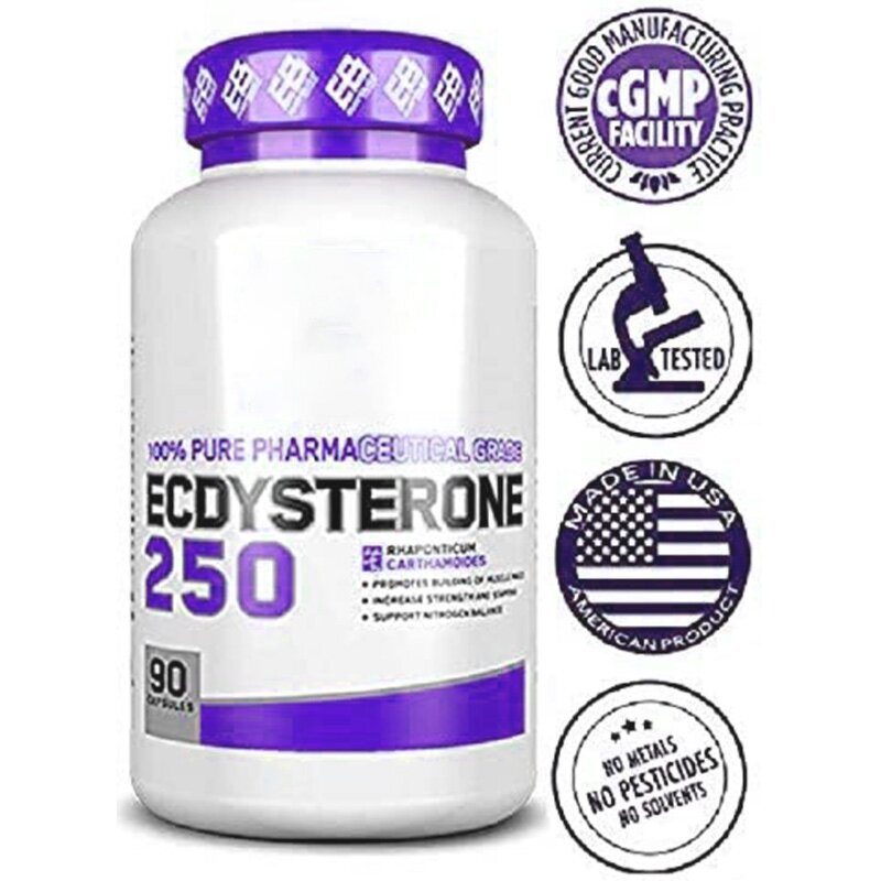 Ecdysterone Capsules - Manufacturer Customized 250mg 90Ct Lean Muscle Fat Loss