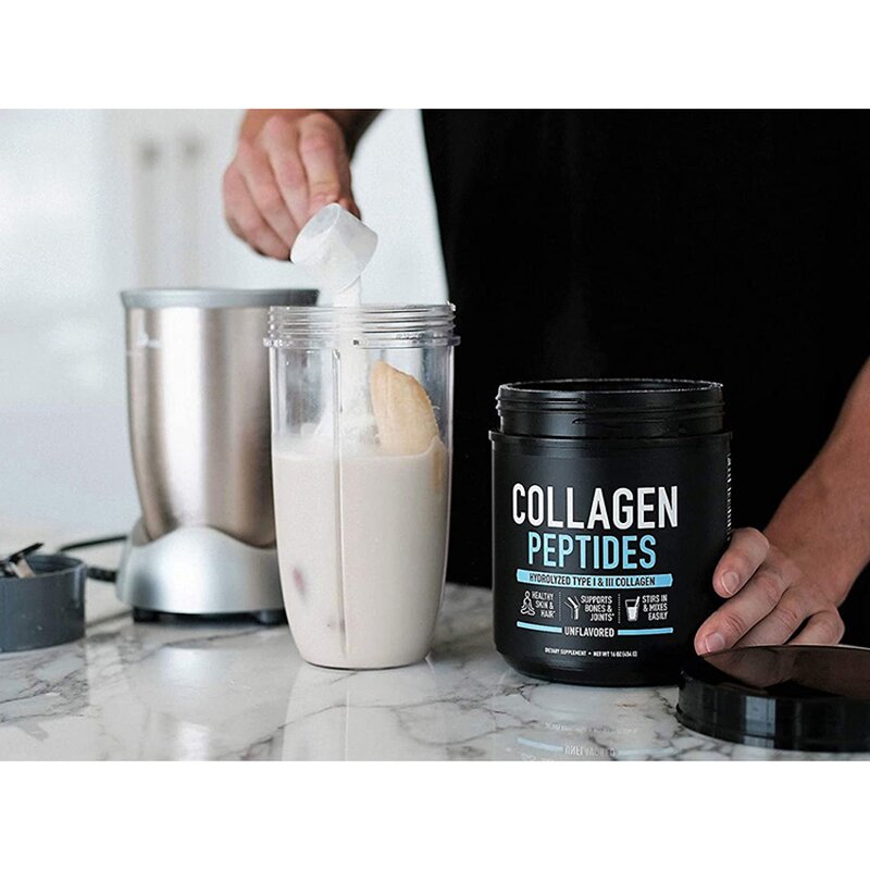 Collagen Powder - Manufacturer 2022 New Anti-Aging Muscle Building Hair Skin Nails