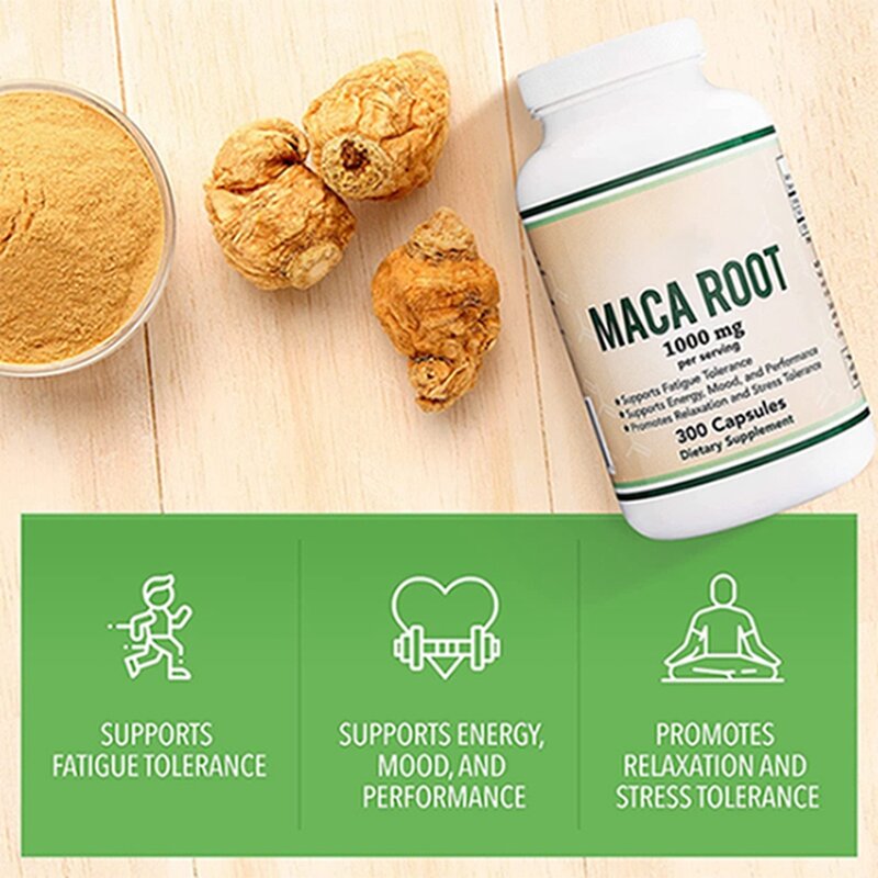 Maca Capsules - Manufacturer Black Root Organic Hips Butt Enlargement Private Label