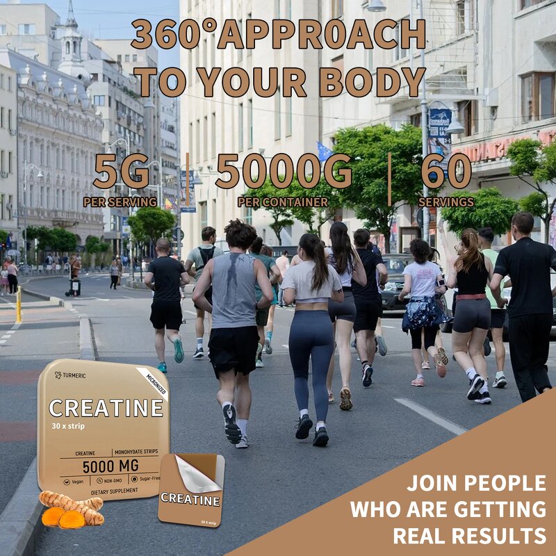 Creatine Strips - Manufacturer High Quality Vegan Fast Dissolving Energy Film