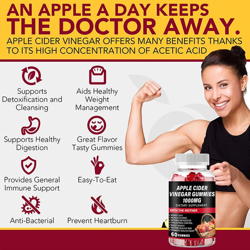 ACV Gummies - Manufacturer Private Label Organic Vegan Bear Apple Cider Vinegar