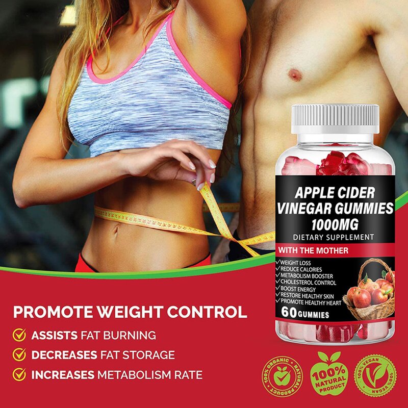 ACV Gummies - Manufacturer Private Label Organic Vegan Bear Apple Cider Vinegar