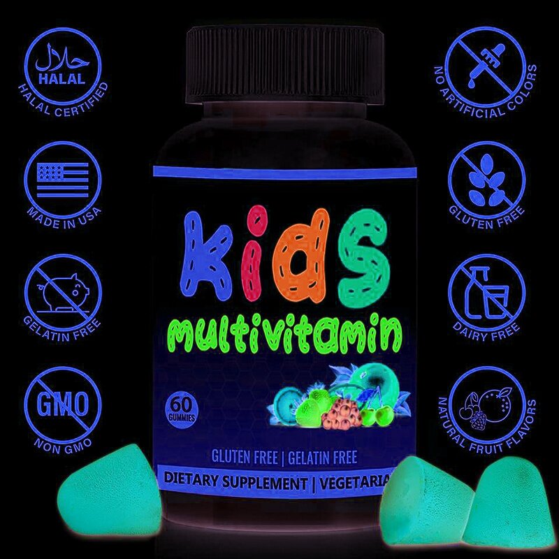 Kids Probiotic Gummies - Manufacturer Sugar Free Multivitamin Gut Health Microbiome