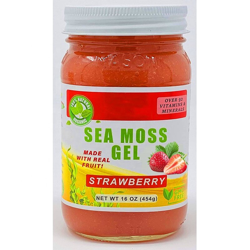 Sea Moss Gel - Manufacturer Private Label Flavoured Packets Seamoss Hair Gel