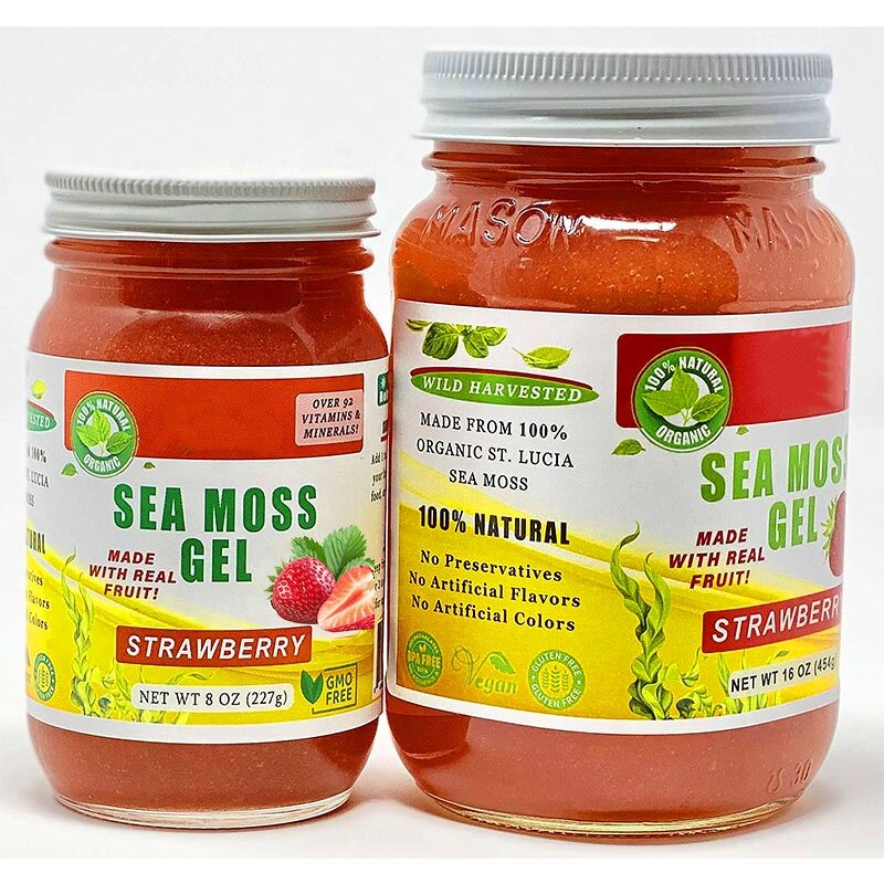 Sea Moss Gel - Manufacturer Private Label Flavoured Packets Seamoss Hair Gel
