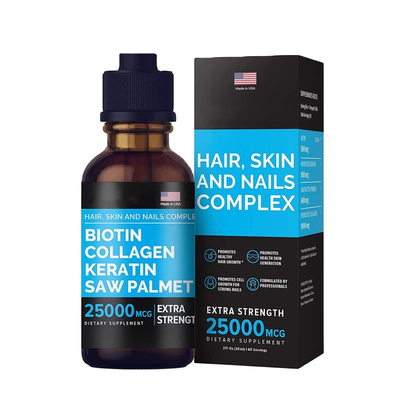 Liquid Collagen - Manufacturer Private Label OEM Biotin Hair Skin Nail Joint