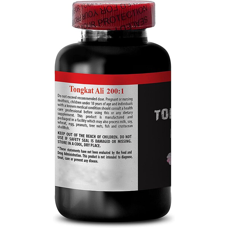 Tongkat Ali Capsules - Manufacturer Private Label ODM 200:1 Organic Vegan Root Extract