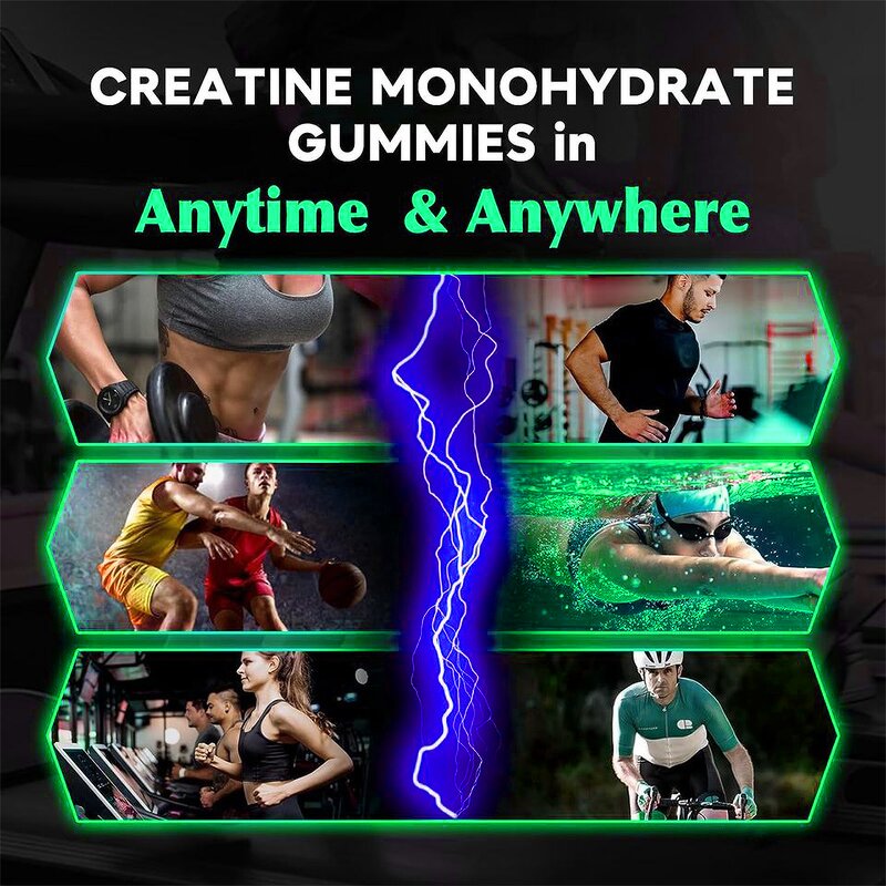 Creatine Gummies - Manufacturer Private Label Pre Workout Muscle Growth Energy Supplement
