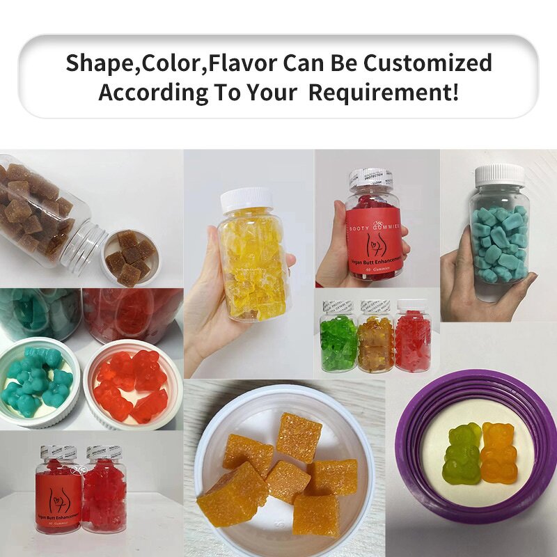 Butt Enhancement Gummies - Manufacturer Natural Vegan Lifting Hip Booster Bigger Butt