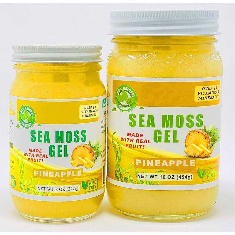Sea Moss Gel - Manufacturer In Stock Irish Flavored Mixed Ginger Purple Seamoss Gel