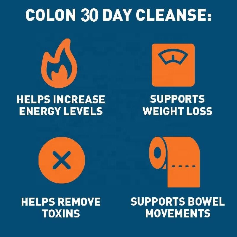 Colon Cleanse Capsules - Manufacturer China Supply Burn Fat Toxins Cleanse
