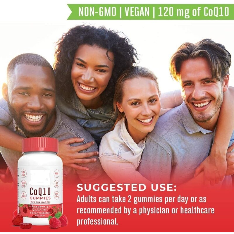 CoQ10 Gummies - Manufacturer Customized Vegan Sodium Coenzyme Q10 Heart Immune