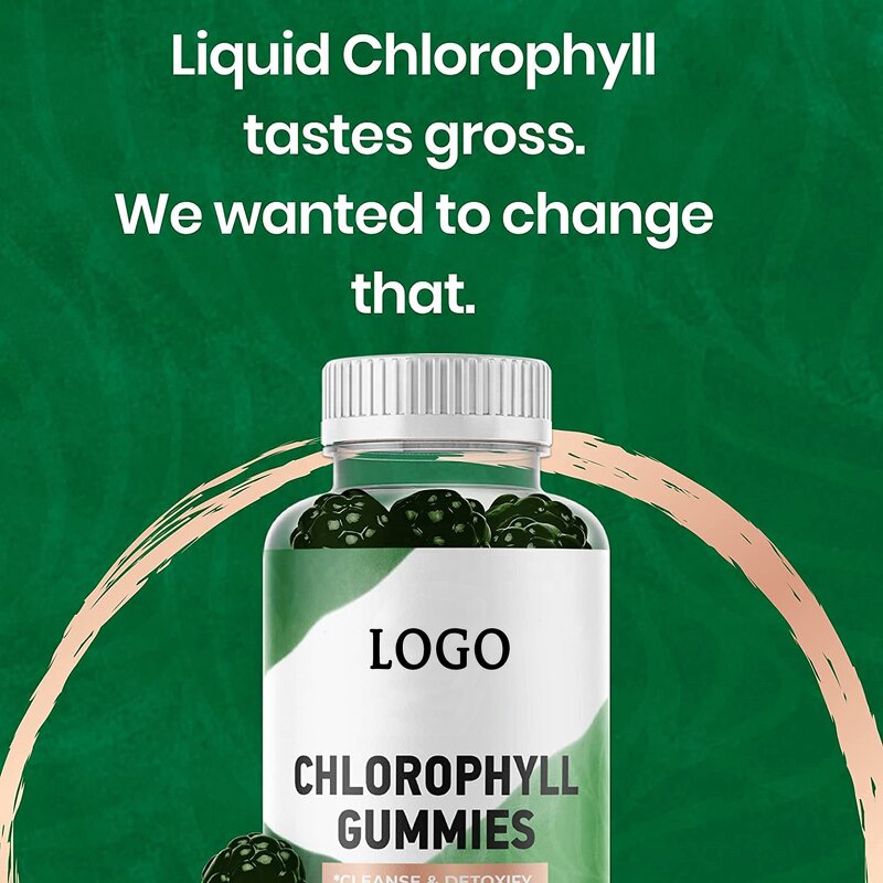 Chlorophyll Gummies - Manufacturer Wholesale Private Label Cleanse Detox Energy Booster