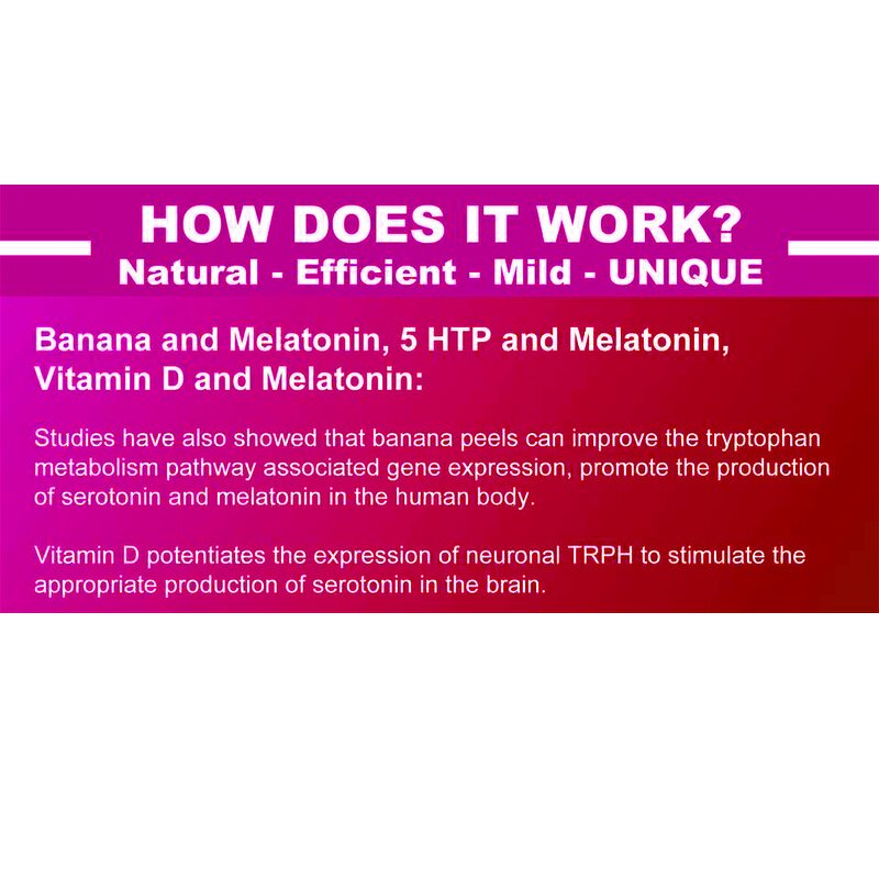 5-HTP Gummies - Manufacturer Anti-Anxiety Melatonin Sustained Release Sleep Aid