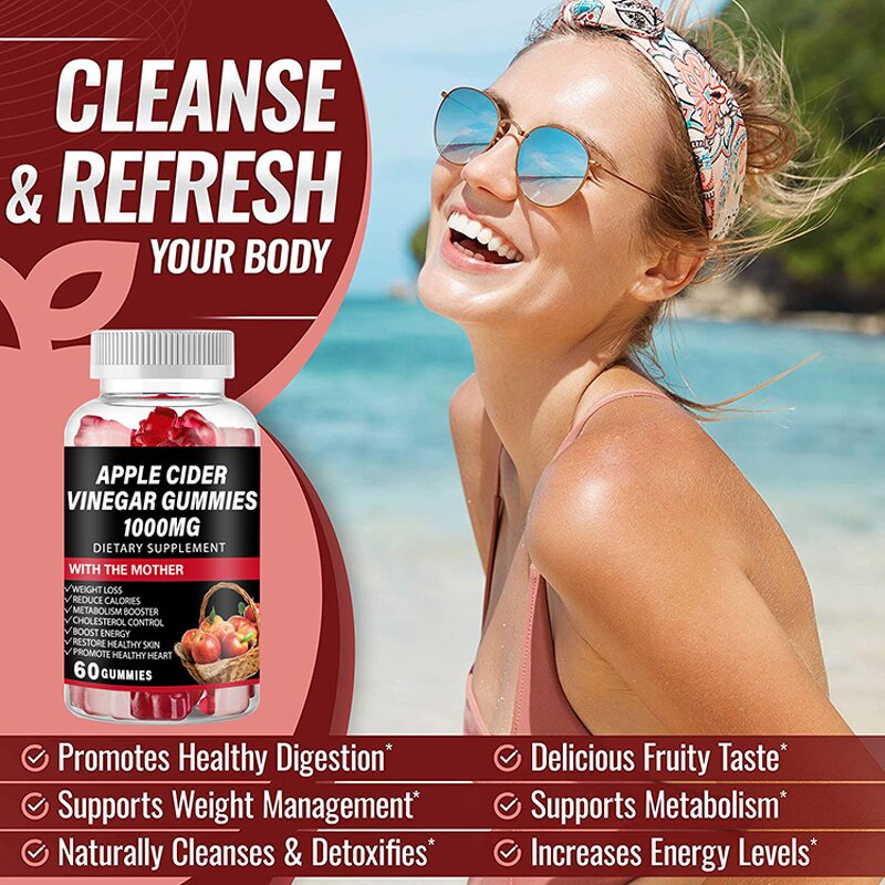 ACV Gummies - Manufacturer Private Label Organic Vegan Bear Apple Cider Vinegar