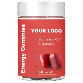 Pre Workout Gummies - Manufacturer New Custom Fat Burner Men Women Energy Bear Gummy