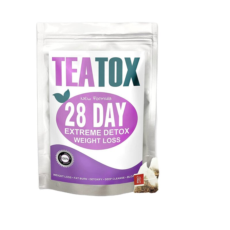 Lemon Green Tea - Manufacturer Private Label 28 Days Slim Extra Strength USA Detox