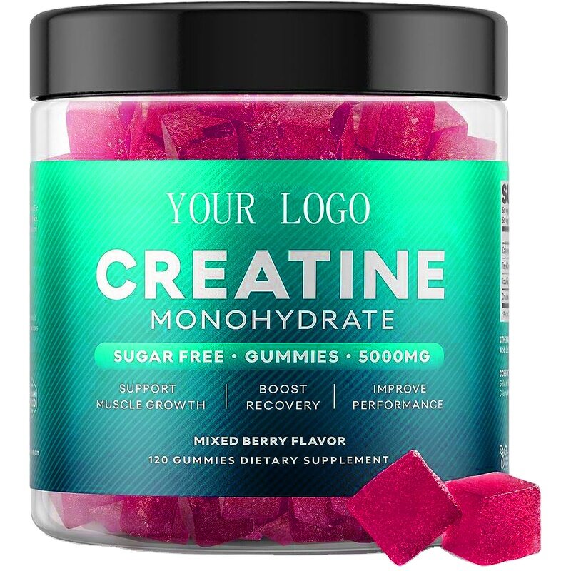 Creatine Gummies - Manufacturer Private Label Pre Workout Muscle Growth Energy Supplement