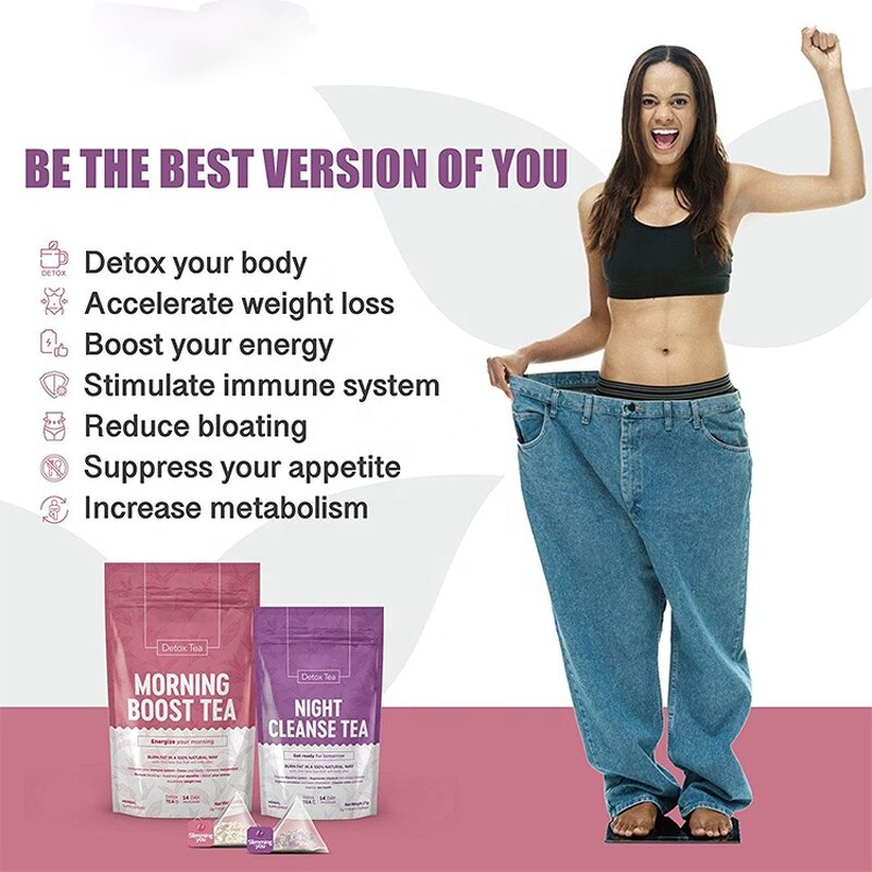 Slim Detox Tea - Manufacturer Factory Price Cut Appetite Strong Green Tea