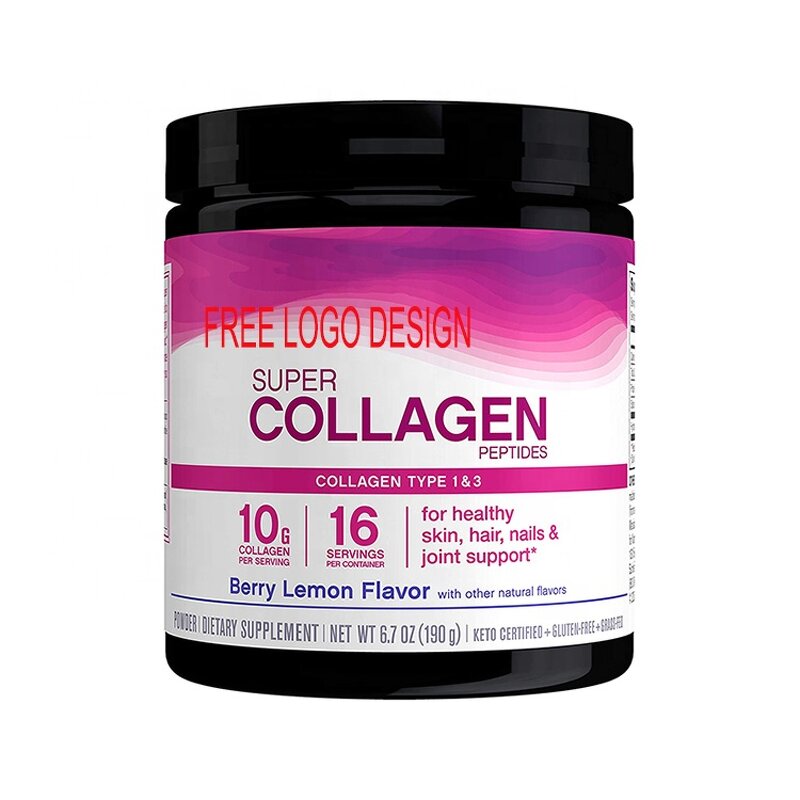 Collagen Powder - Manufacturer Free Sample Organic Unflavored Super Hydrolyzed