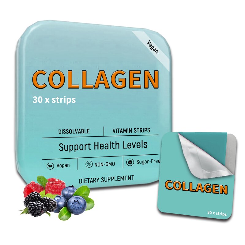 Collagen Oral Film - Manufacturer Wholesale Skin Whitening Vitamin Candy Chewable