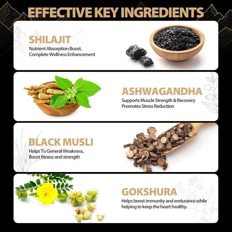 Shilajit Gummies - Manufacturer OEM Private Label Himalayan Energy Brain Memory Support