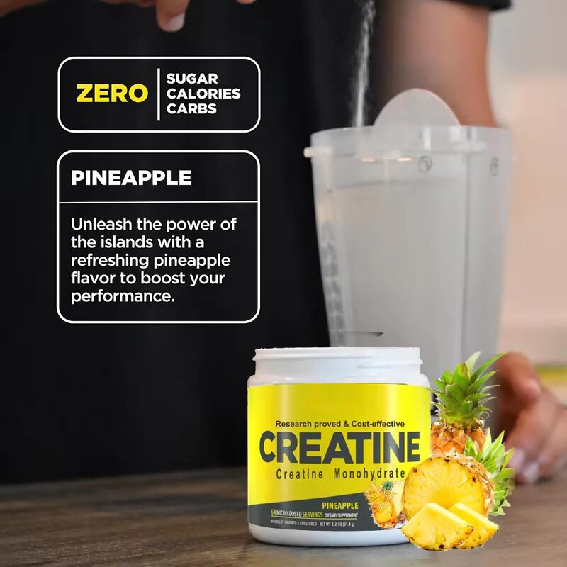 Creatine Powder - Manufacturer Custom Label HCI B Vitamins Pre Workout Muscle Energy