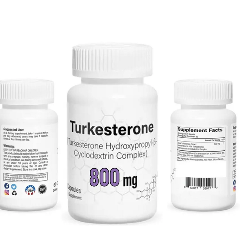 Turkesterone Capsules - Manufacturer Private Label 10% 40% 800mg Pills Supplement