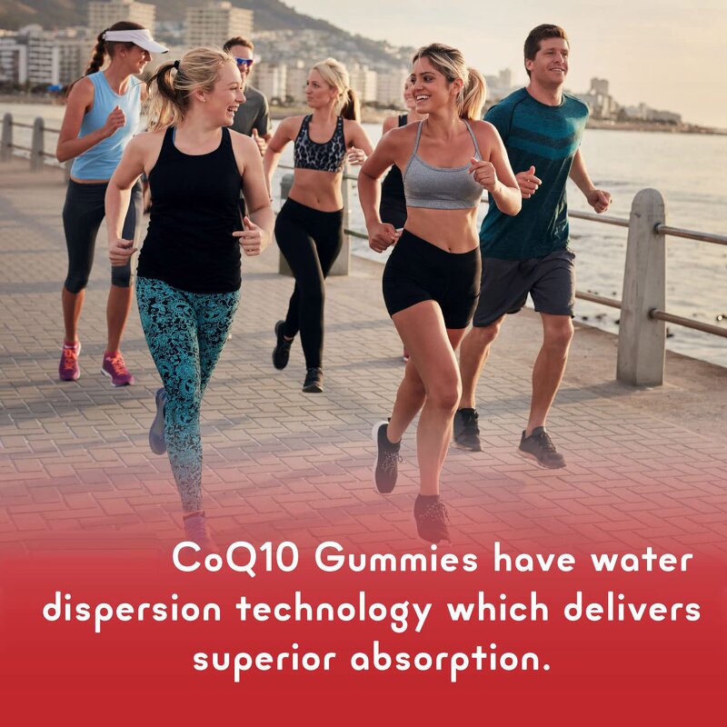 CoQ10 Gummies - Manufacturer Private Label Vegan Ubiquinol Healthy Heart Energy