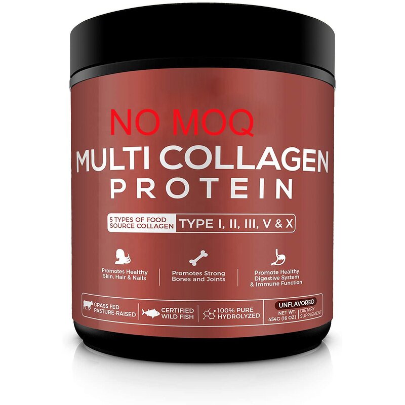 Collagen Powder - Manufacturer OEM ODM Wild Fish Vegan Hair Skin Nails Joints