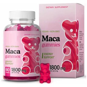 Maca Gummies - Manufacturer Health Supplement Black Maca Women Hip Butt Enlargement